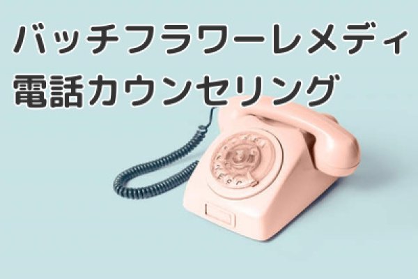 画像1: バッチフラワー電話カウンセリング (1)